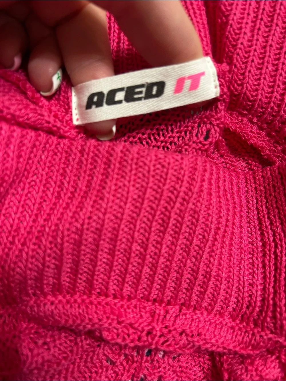 Aced It pink ombré